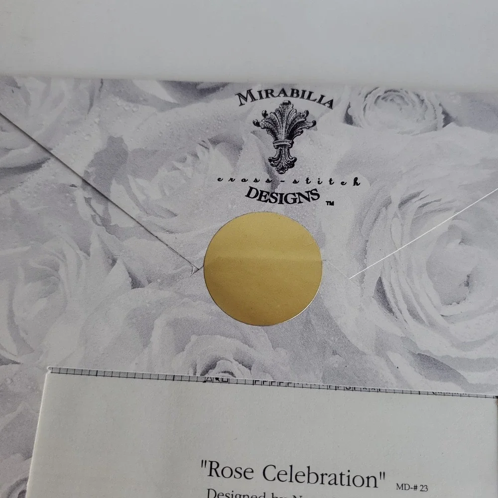Mirabilia Nora Corbett ROSE CELEBRATION Cross Stitch Pattern Retired MD 23 17 14